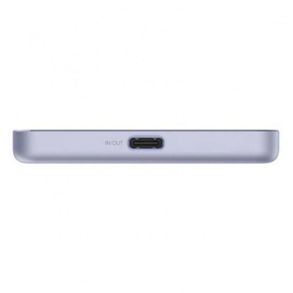 Batería Externa Xiaomi UltraSlim 5000mAh Violeta con Carga Rápida y MagSafe