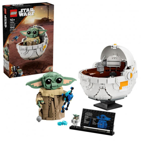 LEGO 75403 Grogu con Aerocuna