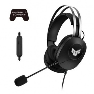 Auriculares Gaming ASUS TUF H1 Gen II con Micr&oacute;fono y Sonido Envolvente 7.1 Virtual Negro