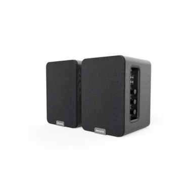 Altavoces AIWA ASP-A200 Bluetooth, 2x25W RMS, Negro