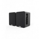 Altavoces AIWA ASP-A200 Bluetooth, 2x25W RMS, Negro