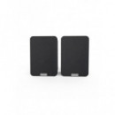 Altavoces AIWA ASP-A200 Bluetooth, 2x25W RMS, Negro