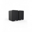 Altavoces AIWA ASP-A200 Bluetooth, 2x25W RMS, Negro