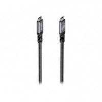 Cable AISENS Usb-c 4.0 a Usb-c 4.0 8K Pd 3.1 240W 1.5M Negro (A156-0995)