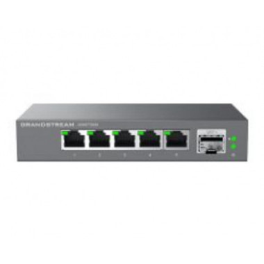 Switch Grandstream 8xRJ45 1xSFP+ Ethernet LAN GbE PoE Negro (GWN7701P)