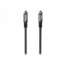 Cable AISENS USB-C 4.0 a USB-C 4.0 8K PD 3.1 240W 0.5m Negro (A156-0993)