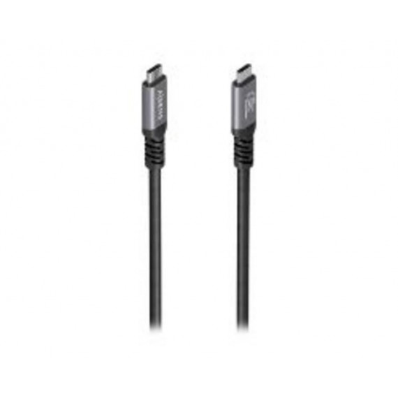 Cable AISENS USB-C 4.0 a USB-C 4.0 8K PD 3.1 240W 0.5m Negro (A156-0993)