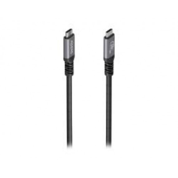 Cable AISENS USB-C 4.0/M a USB-C 4.0/M 8K PD 3.1 240W 1m Negro (A156-0994)