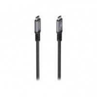 Cable AISENS Usb-c 4.0/M a Usb-c 4.0/M 8K Pd 3.1 240W 1M Negro (A156-0994)