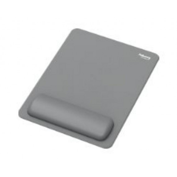 Alfombrilla Fellowes XL con Reposamuñecas Breyta Silicona Gris (100142561)