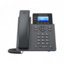 Teléfono IP Grandstream LCD 2.41" Altavoz 2 Líneas WiFi 5 Negro (GRP2602G)
