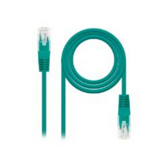 Nanocable RJ45 Cat.6 UTP AWG24 2m Verde (10.20.0402-GR)