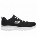 Skechers zapatillas Graceful - Get Connected de horma ancha