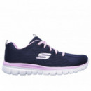 Skechers zapatillas Graceful - Get Connected de horma ancha