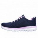 Skechers zapatillas Graceful - Get Connected de horma ancha