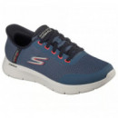 SKECHERS Zapatillas Slip-ins: Go Walk Flex - Netro
