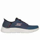 SKECHERS Zapatillas Slip-ins: Go Walk Flex - Netro