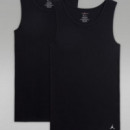 JORDAN Camisillas Negras Básicas Hombre (2 Unidades)
