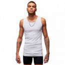 JORDAN Camisillas Blancas Básicas Hombre (2 Unidades)