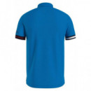 Polos Flag Cuff Slim Polo  TOMMY HILFIGER