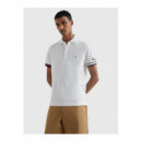 Polos Flag Cuff Slim Polo  TOMMY HILFIGER