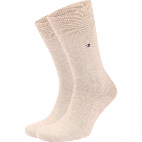 Th Men Sock Classic 2P Sand  TOMMY HILFIGER