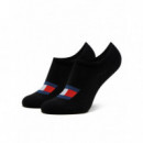 TH UNI TJ FOOTIE 2P FLAG BLACK