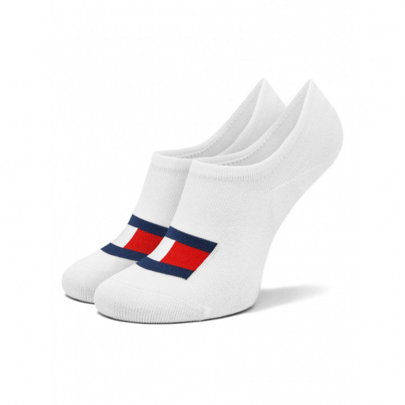 TH UNI TJ FOOTIE 2P FLAG WHITE