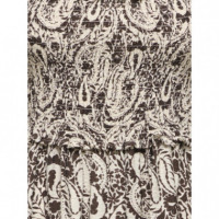 Vestidos Vestido Largo ONLY Onllumira Pumice Stone Hot Fudge Paisley