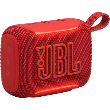 Altavoz Bluetooth JBL GO5 con Auracast y Luces Led Rojo