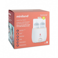 Calientabiberones y Esterilizador Warmy Twin MINILAND