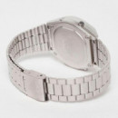 CASIO B640WDG-7 Reloj Digital Unisex - Caja Plateada con Esfera Brillante, Pulsera de Acero Inoxidable, Retro, Wr 50M