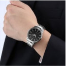 CASIO MTP-1303PD-1AV Reloj Analógico para Hombre - Esfera Negra, Estilo Clásico, Acero Inoxidable y Wr 50M