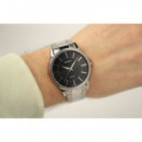 CASIO MTP-1303PD-1AV Reloj Analógico para Hombre - Esfera Negra, Estilo Clásico, Acero Inoxidable y Wr 50M
