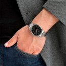 CASIO MTP-1303PD-1AV Reloj Analógico para Hombre - Esfera Negra, Estilo Clásico, Acero Inoxidable y Wr 50M