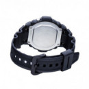 CASIO W-219H-1A Reloj Digital Hombre Negro Deportivo Estilo Clásico Wr 50M con Luz y Alarma