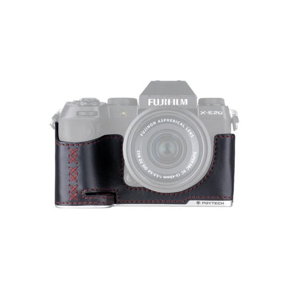 PGYTECH FUNDA DE CUERO NEGRO PARA FUJI X-S20