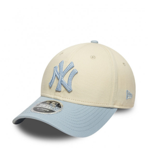 New Era Gorra de lino 9FORTY 60856248-LIGHT BEIGE