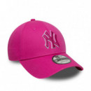 New Era Gorra de lino 9FORTY 60856268-BRIGHT PINK