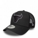 New Era Gorra de algodón E-FRAME 60856284-CHARCOAL