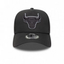 New Era Gorra de algodón E-FRAME 60856284-CHARCOAL