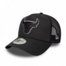 New Era Gorra de algodón E-FRAME 60856284-CHARCOAL