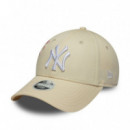 New Era Gorra 9FORTY 60856330-LIGHT BEIGE