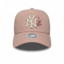 New Era Gorra de algodón E-FRAME 60856360-PASTEL PINK
