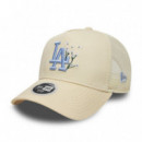 New Era Gorra de algodón E-FRAME 60856362-LIGHT BEIGE