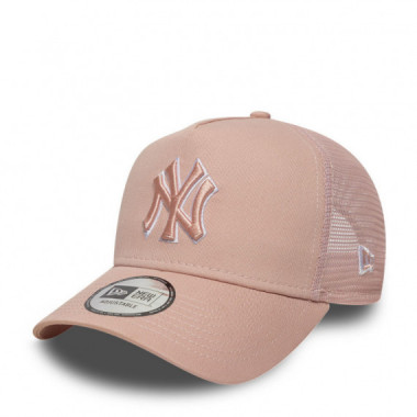 New Era Gorra de algod&oacute;n E-FRAME 60856375-PASTEL PINK