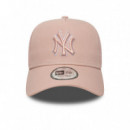 New Era Gorra de algodón E-FRAME 60856375-PASTEL PINK