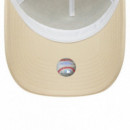 New Era Gorra de algodón E-FRAME 60856382-LIGHT BEIGE