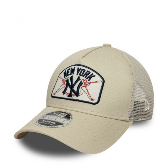 New Era Gorra trucker 60856384-LIGHT BEIGE
