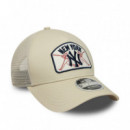 New Era Gorra trucker 60856384-LIGHT BEIGE